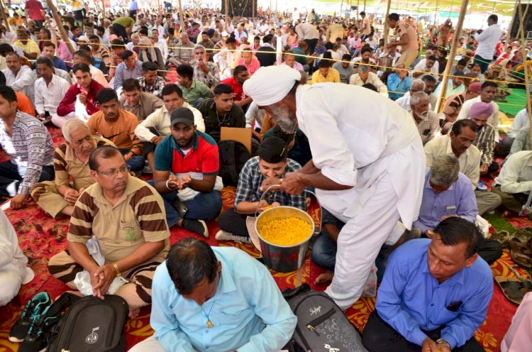 Exuberant celebrations of Maha Paropkar Month in Pious Bhandara at Sujanpur-Himachal Pradesh