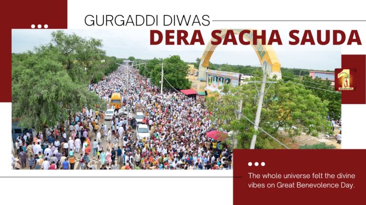 Greetings on the onset of ‘Great Benevolence’ Day | Special on Royal Coronation of Saint Dr. Gurmeet Ram Rahim Singh Ji Insan