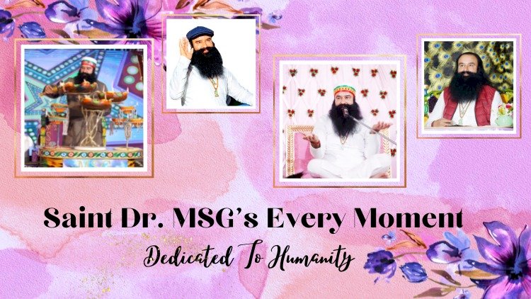 40 Days, 5 New Welfare Initiatives, Massive Drug De-addiction Campaign & Tons of Joys - Saint Dr MSG’s every moment was dedicated to Nation & Society