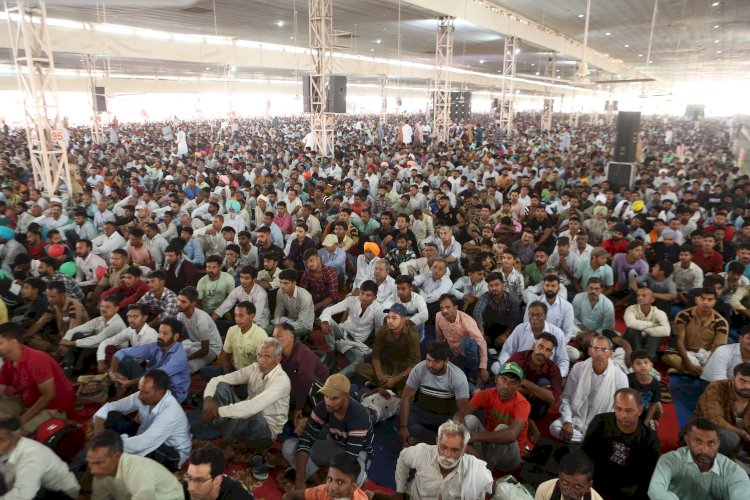 The First Satsang in May: A Gateway to Spiritual Transformation for Millions| Satsang Bhandara Special