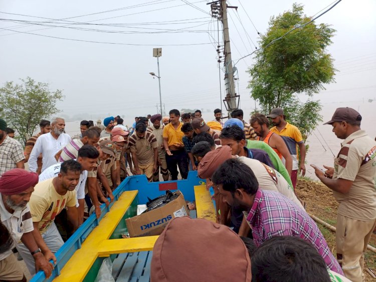 Floods, Faith, and Fervor: Dera Sacha Sauda Volunteers Rescuing People from Flood Disaster
