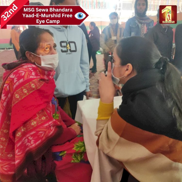 The Second Transformative Day of the 32nd Mega Free Eye Camp Revived Hope in Numerous Lives| MSG Sewa Bhandara Updates