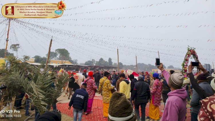 105th Holy Incarnation Day of Revered Shah Satnam Ji Maharaj- The Day Brimmed of Guru’s Benevolence, Spiritual Joy, and Celebrations | MSG Bhandara Special