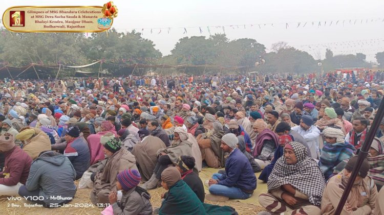 105th Holy Incarnation Day of Revered Shah Satnam Ji Maharaj- The Day Brimmed of Guru’s Benevolence, Spiritual Joy, and Celebrations | MSG Bhandara Special