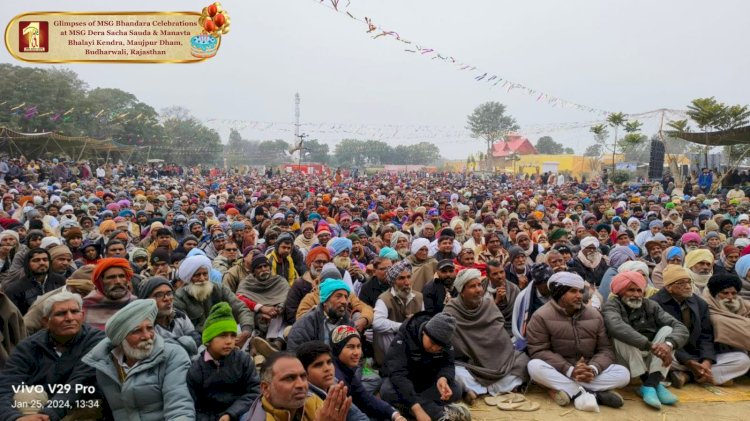 105th Holy Incarnation Day of Revered Shah Satnam Ji Maharaj- The Day Brimmed of Guru’s Benevolence, Spiritual Joy, and Celebrations | MSG Bhandara Special