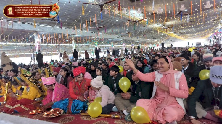 105th Holy Incarnation Day of Revered Shah Satnam Ji Maharaj- The Day Brimmed of Guru’s Benevolence, Spiritual Joy, and Celebrations | MSG Bhandara Special